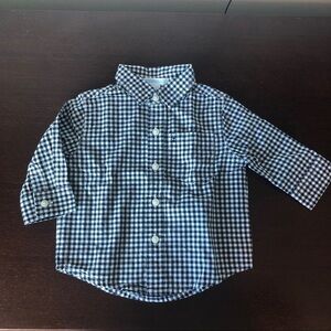 Janie and Jack Boys Linen Button Down Shirt